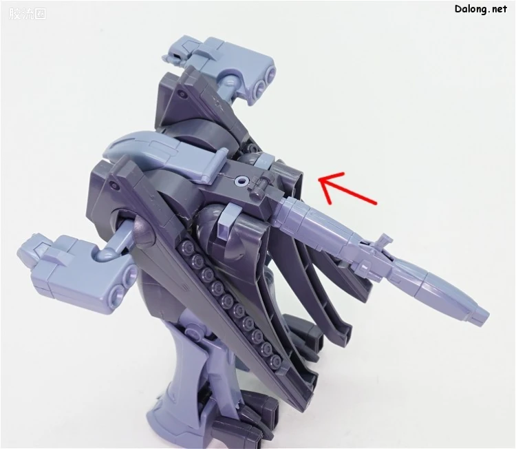 机动战士高达ZZ拼装模型 1/144 08 AMX-008 加·佐姆 - 图片