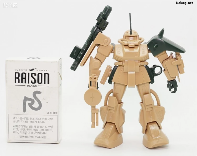 机动战士高达ZZ拼装模型 1/144 10 MS-06D 沙漠型扎古 - 图片