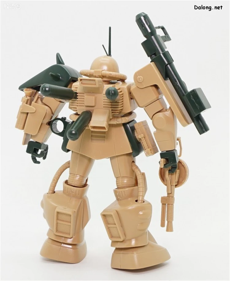 机动战士高达ZZ拼装模型 1/144 10 MS-06D 沙漠型扎古 - 图片