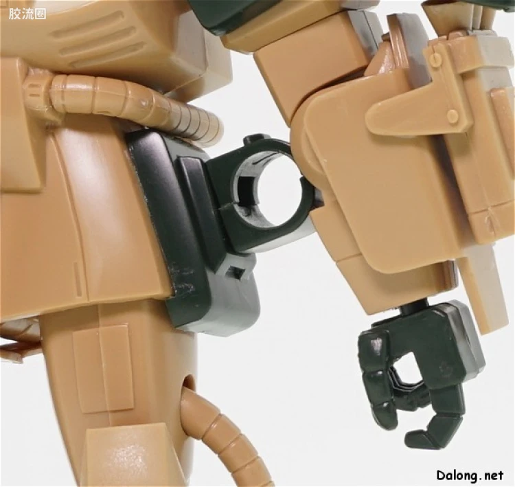 机动战士高达ZZ拼装模型 1/144 10 MS-06D 沙漠型扎古 - 图片