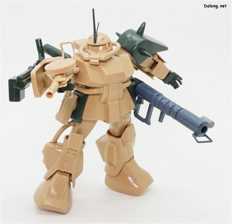 机动战士高达ZZ拼装模型 1/144 10 MS-06D 沙漠型扎古 - 图片
