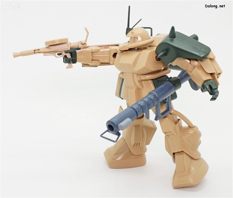 机动战士高达ZZ拼装模型 1/144 10 MS-06D 沙漠型扎古 - 图片