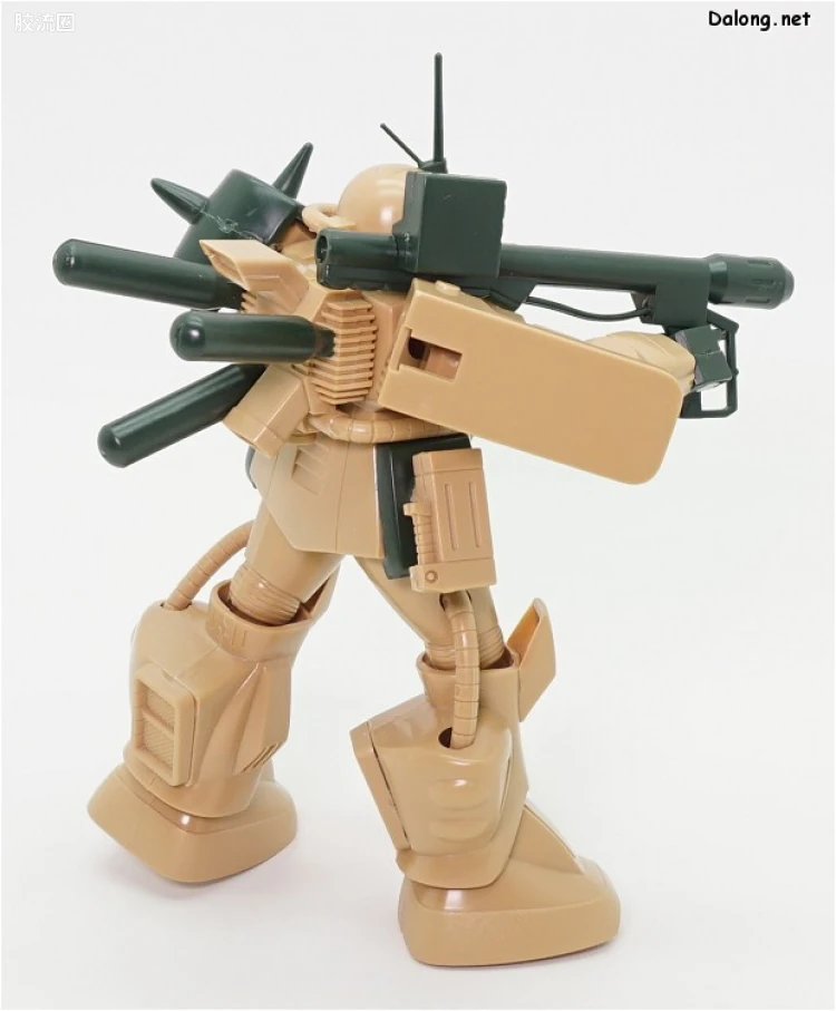机动战士高达ZZ拼装模型 1/144 10 MS-06D 沙漠型扎古 - 图片