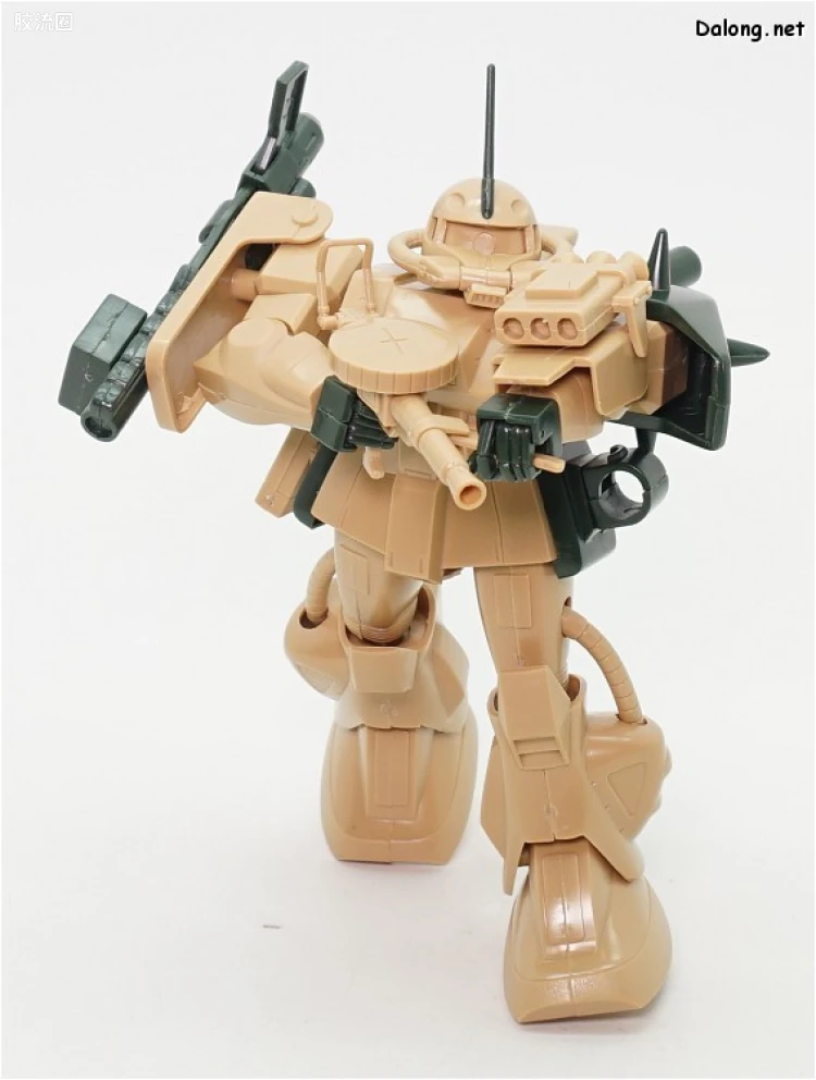 机动战士高达ZZ拼装模型 1/144 10 MS-06D 沙漠型扎古 - 图片
