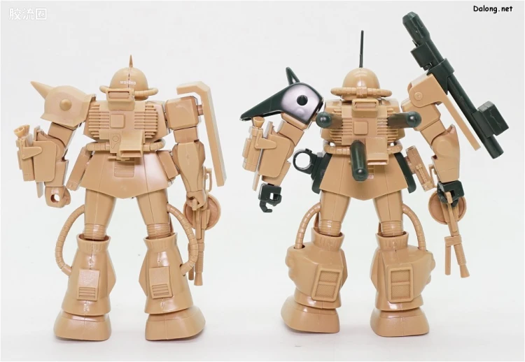 机动战士高达ZZ拼装模型 1/144 10 MS-06D 沙漠型扎古 - 图片