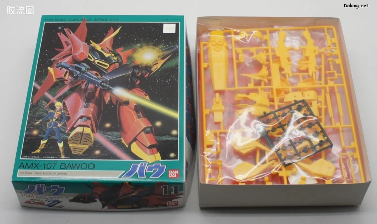 机动战士高达ZZ拼装模型 1/144 11 AMX-107 龙飞 - 图片