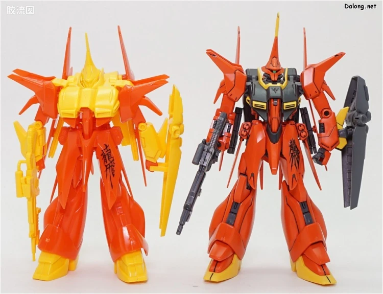 机动战士高达ZZ拼装模型 1/144 11 AMX-107 龙飞 - 图片