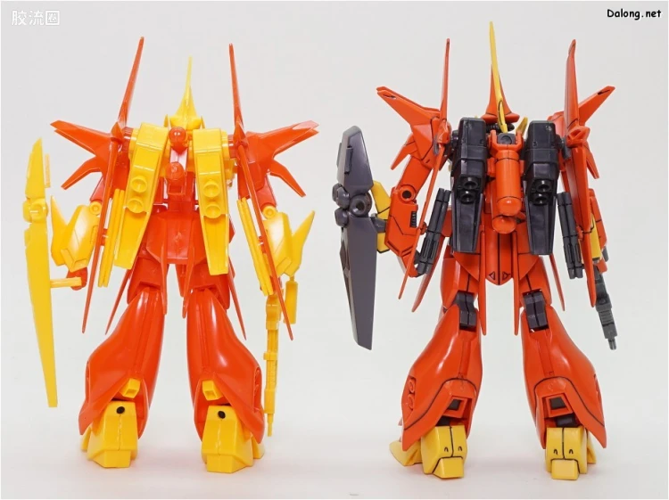 机动战士高达ZZ拼装模型 1/144 11 AMX-107 龙飞 - 图片
