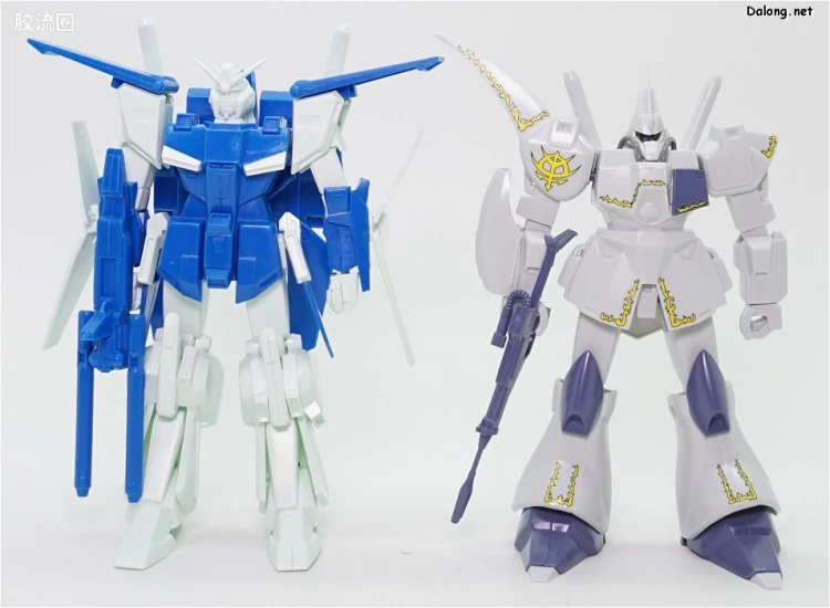 机动战士高达ZZ拼装模型 1/144 13 AMX-117R/L 卡斯R/卡斯L - 图片