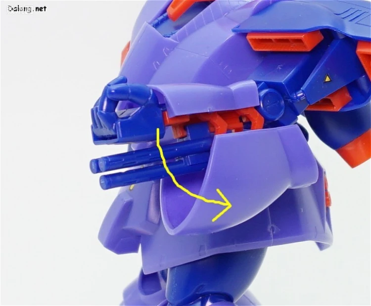 机动战士高达ZZ拼装模型 1/144 16 AMX-009 德莱森 - 图片