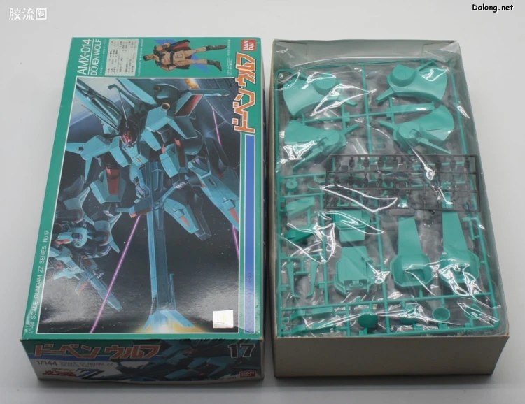 机动战士高达ZZ拼装模型 1/144 17 AMX-014 飙狼 - 图片