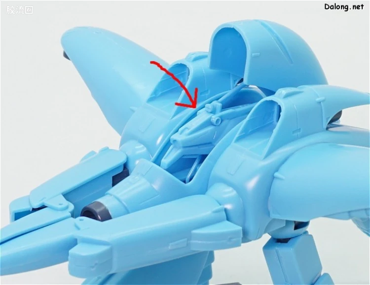 机动战士高达ZZ拼装模型 1/144 18 AMA-01X 杰姆鲁·芬 - 图片