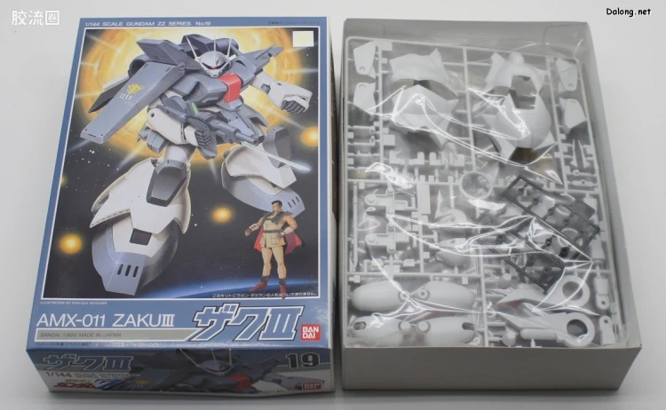 机动战士高达ZZ拼装模型 1/144 19 AMX-011 扎古Ⅲ - 图片