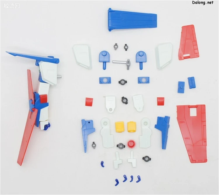 机动战士高达ZZ拼装模型 1/100 07 MSZ-010 ZZ高达 - 图片