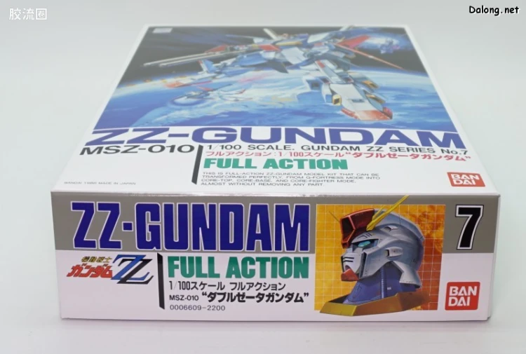 机动战士高达ZZ拼装模型 1/100 07 MSZ-010 ZZ高达 - 图片