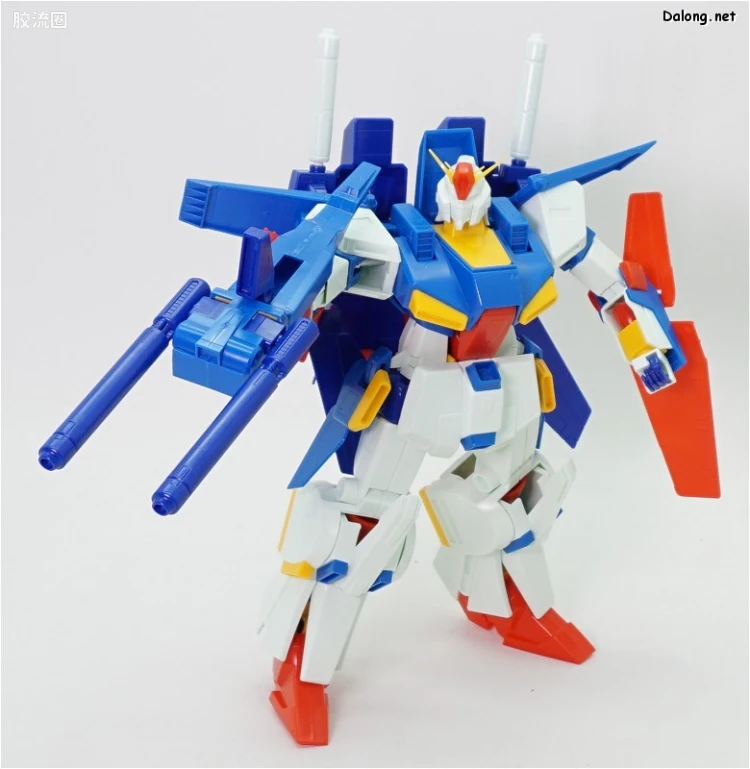 机动战士高达ZZ拼装模型 1/100 07 MSZ-010 ZZ高达 - 图片