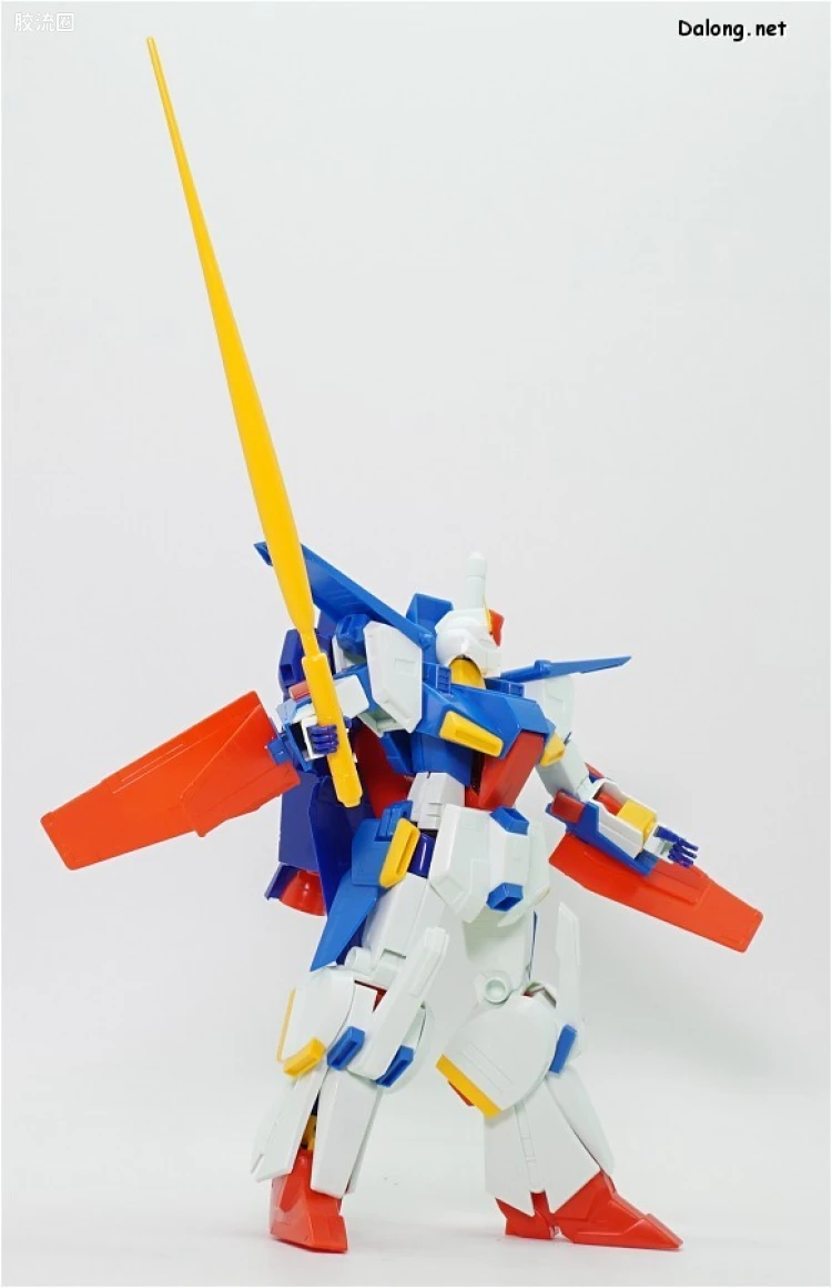 机动战士高达ZZ拼装模型 1/100 07 MSZ-010 ZZ高达 - 图片