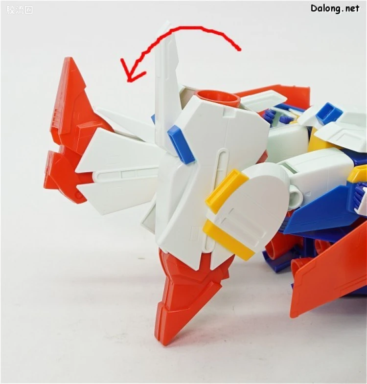 机动战士高达ZZ拼装模型 1/100 07 MSZ-010 ZZ高达 - 图片