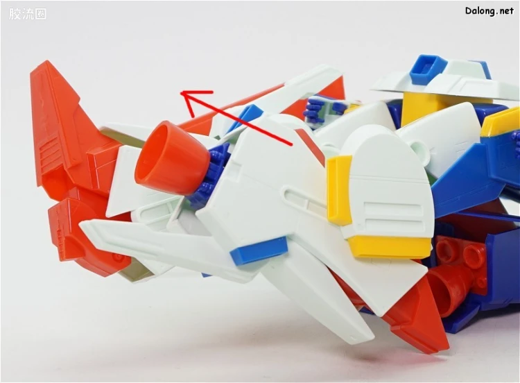 机动战士高达ZZ拼装模型 1/100 07 MSZ-010 ZZ高达 - 图片