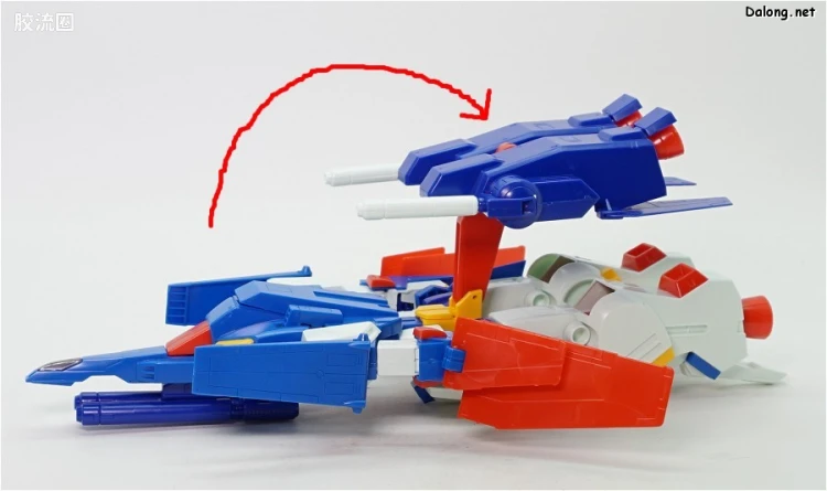 机动战士高达ZZ拼装模型 1/100 07 MSZ-010 ZZ高达 - 图片