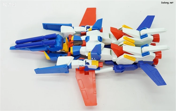 机动战士高达ZZ拼装模型 1/100 07 MSZ-010 ZZ高达 - 图片
