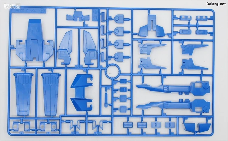 机动战士高达ZZ拼装模型 1/100 07 MSZ-010 ZZ高达 - 图片