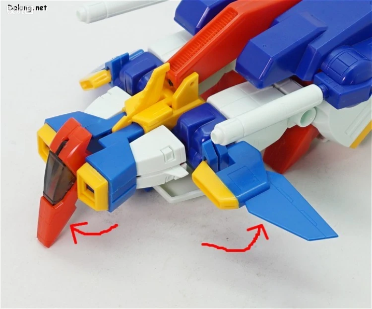 机动战士高达ZZ拼装模型 1/100 07 MSZ-010 ZZ高达 - 图片