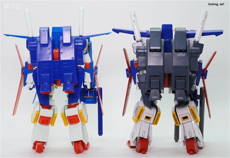 机动战士高达ZZ拼装模型 1/100 07 MSZ-010 ZZ高达 - 图片