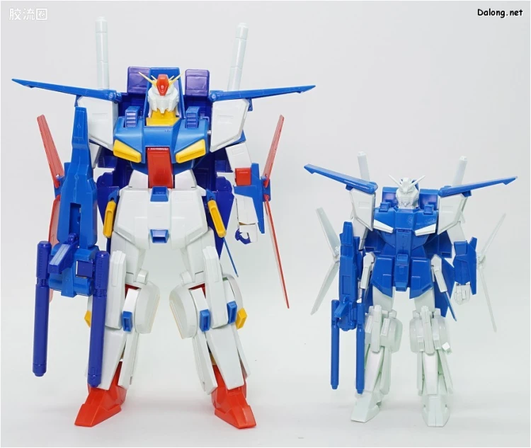 机动战士高达ZZ拼装模型 1/100 07 MSZ-010 ZZ高达 - 图片