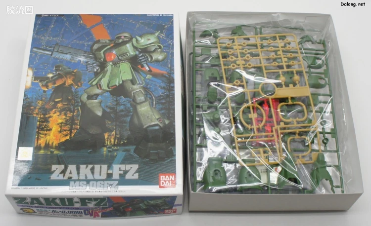 机动战士高达0080 口袋中的战争拼装模型 1/144 03 MS-06FZ 扎古Ⅱ改 - 图片