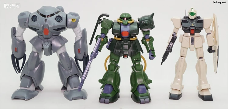 机动战士高达0080 口袋中的战争拼装模型 1/144 03 MS-06FZ 扎古Ⅱ改 - 图片