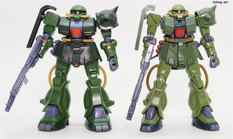 机动战士高达0080 口袋中的战争拼装模型 1/144 03 MS-06FZ 扎古Ⅱ改 - 图片