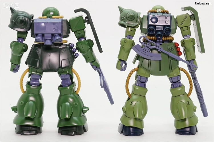 机动战士高达0080 口袋中的战争拼装模型 1/144 03 MS-06FZ 扎古Ⅱ改 - 图片