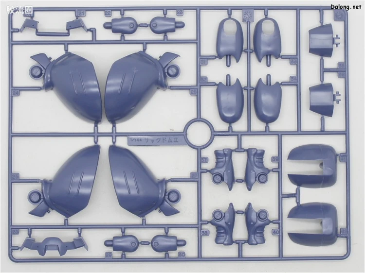 机动战士高达0080 口袋中的战争拼装模型 1/144 05 MS-09R-2 里克·大魔Ⅱ - 图片