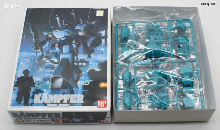 机动战士高达0080 口袋中的战争拼装模型 1/144 08 MS-18E 京宝梵 - 图片