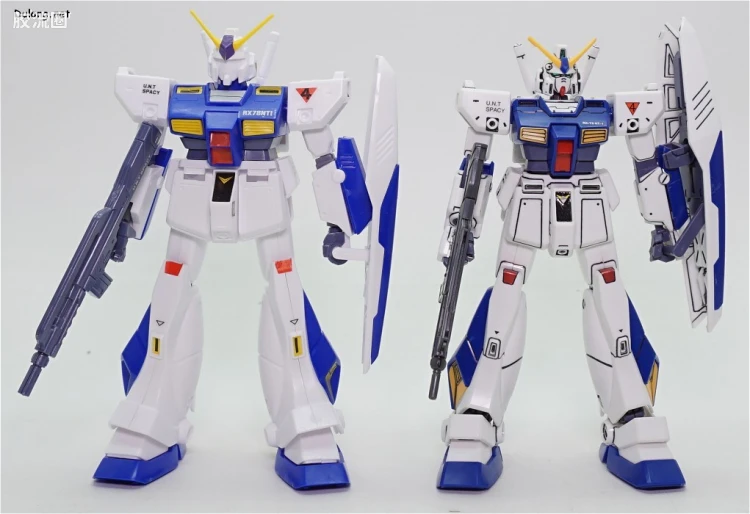 机动战士高达0080 口袋中的战争拼装模型 1/144 09 RX-78NT-1 高达NT-1 - 图片