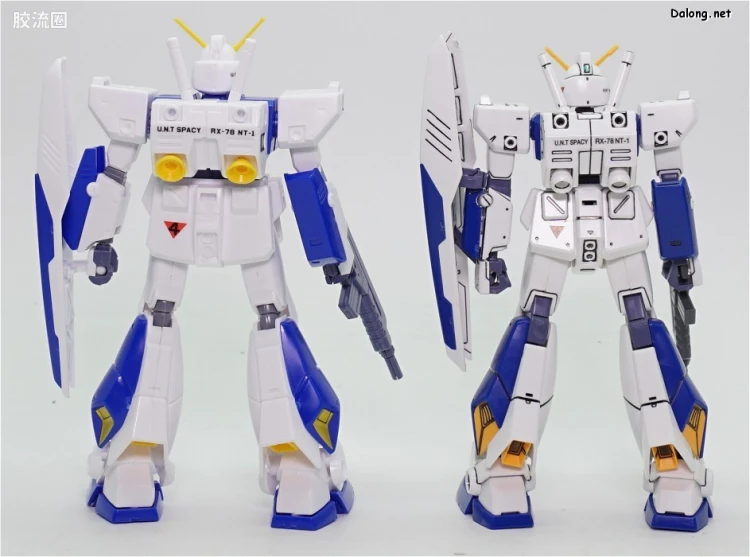 机动战士高达0080 口袋中的战争拼装模型 1/144 09 RX-78NT-1 高达NT-1 - 图片