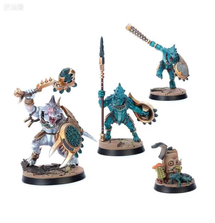 战锤：西格玛时代 Warhammer：Age of Sigmar Seraphon 蜥蜴人 4版 冥土世界 伊兹尔之颚