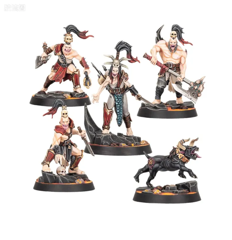 战锤：西格玛时代 Warhammer：Age of Sigmar Blades of Khorne 恐虐之刃 4版 冥土世界 卡曼多拉之刃