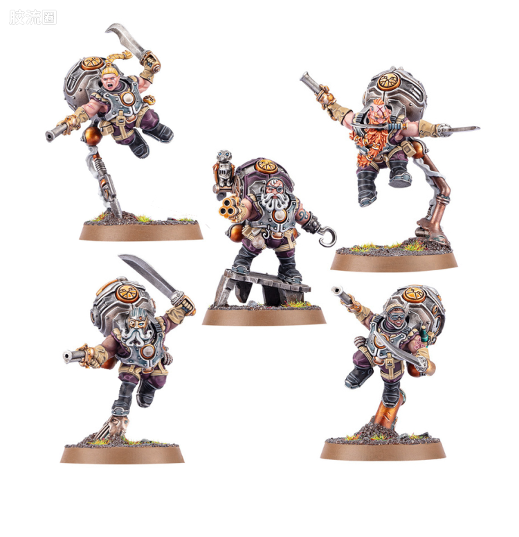 战锤：西格玛时代 Warhammer：Age of Sigmar Kharadron Overlords 卡拉顿空霸 4版 冯格里姆打捞者