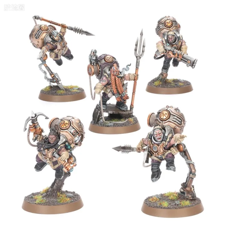 战锤：西格玛时代 Warhammer：Age of Sigmar Kharadron Overlords 卡拉顿空霸 4版 冯格里姆鱼叉小队