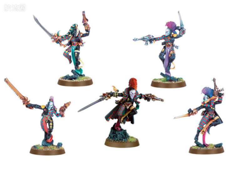 战锤40K Harlequin 丑角 4版 剧团