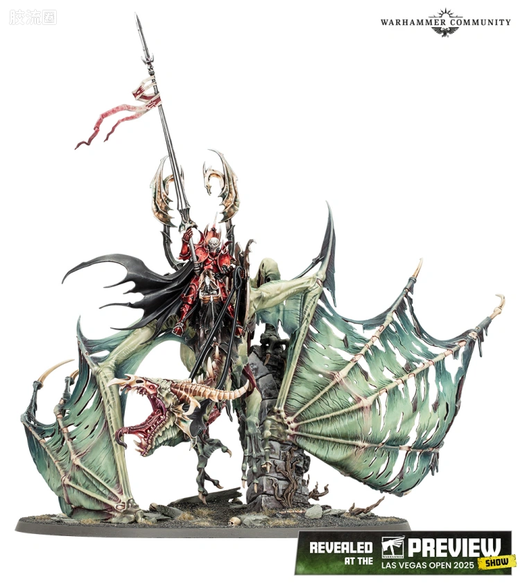 战锤：西格玛时代 Warhammer：Age of Sigmar Soulblight Gravelords 凋魂墓穴领主 4版 卡斯特莱王朝 沃德莱亲王