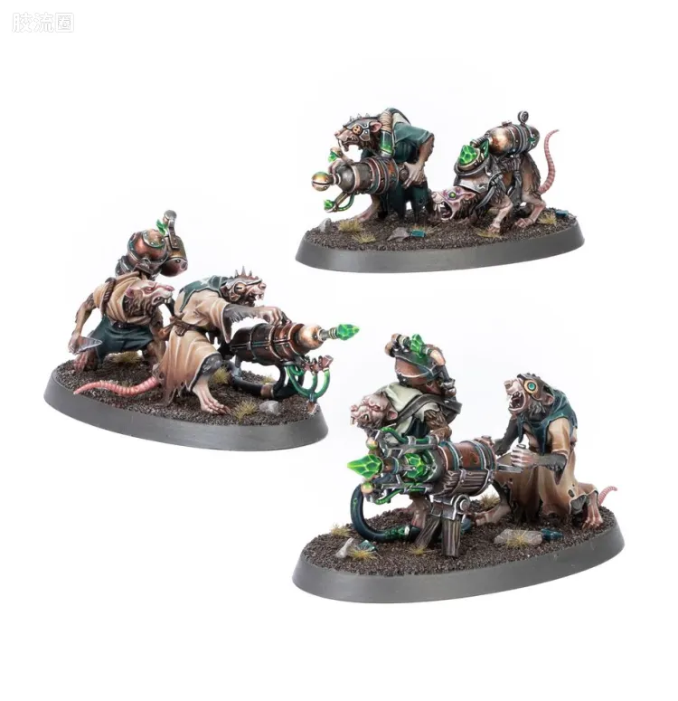 战锤：西格玛时代 Warhammer：Age of Sigmar Skaven 斯卡文鼠人 4版 史库里氏族 次元电光炮阵