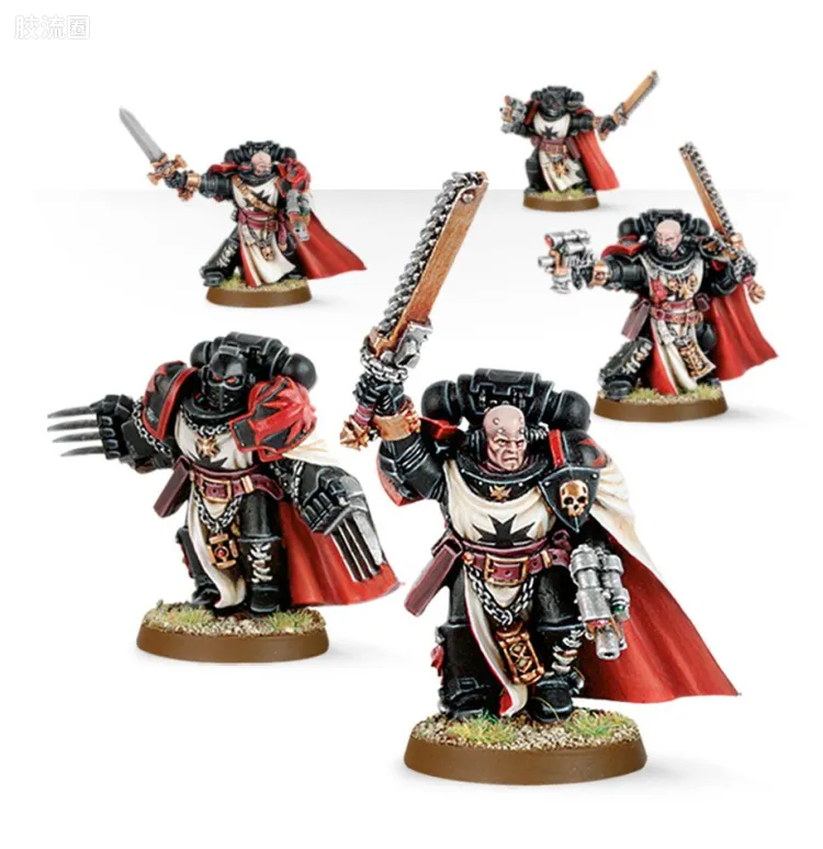 战锤40K Black Templars 黑色圣堂 4版 圣剑兄弟会