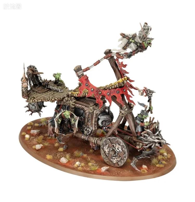 战锤：西格玛时代 Warhammer：Age of Sigmar Gloomspite Gitz 暗怨地精 4版 小暴徒 毁灭俯冲弹射器