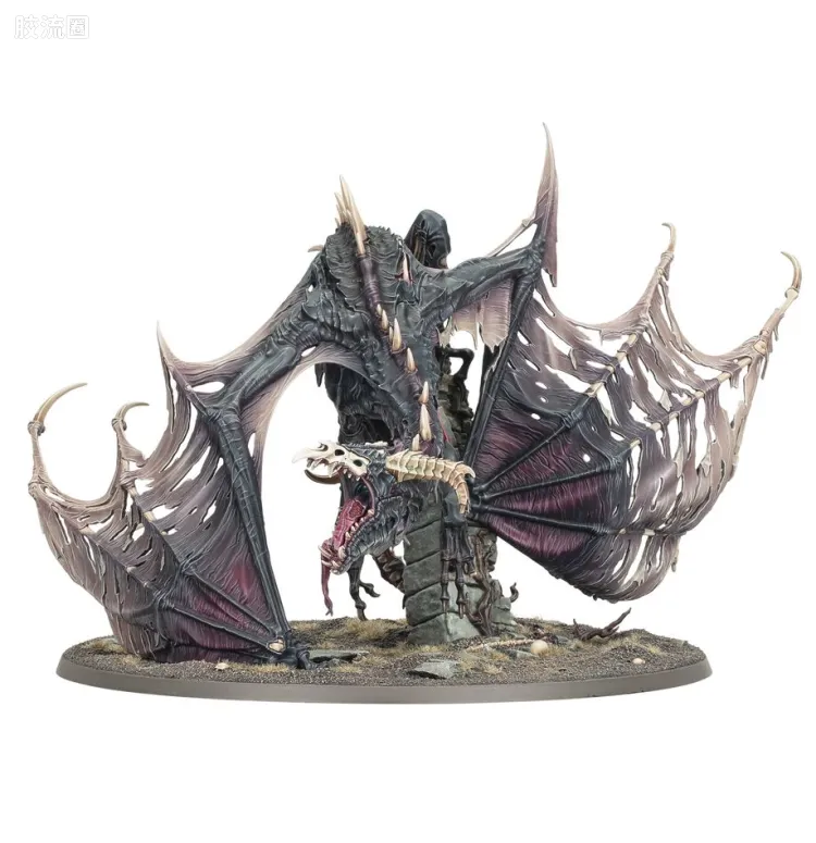 战锤：西格玛时代 Warhammer：Age of Sigmar Soulblight Gravelords 凋魂墓穴领主 4版 幽魂蛮龙