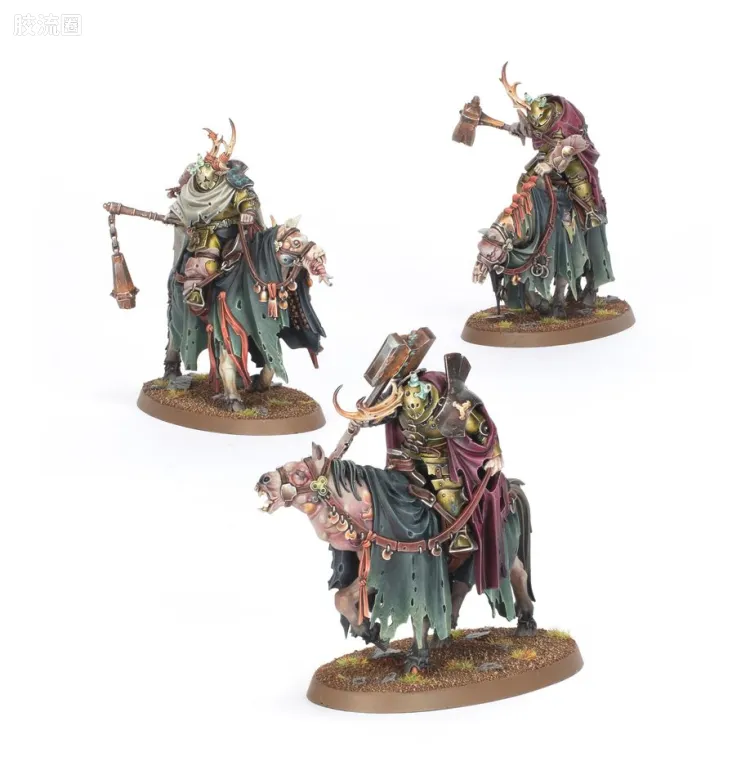 战锤：西格玛时代 Warhammer：Age of Sigmar Maggotkin of Nurgle 纳垢蛆裔 4版 懒散骑士