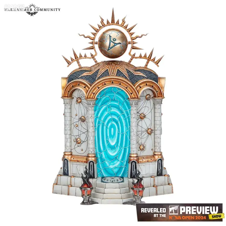 战锤：西格玛时代 Warhammer：Age of Sigmar Stormcast Eternals 雷铸神兵 4版 星桥传送门
