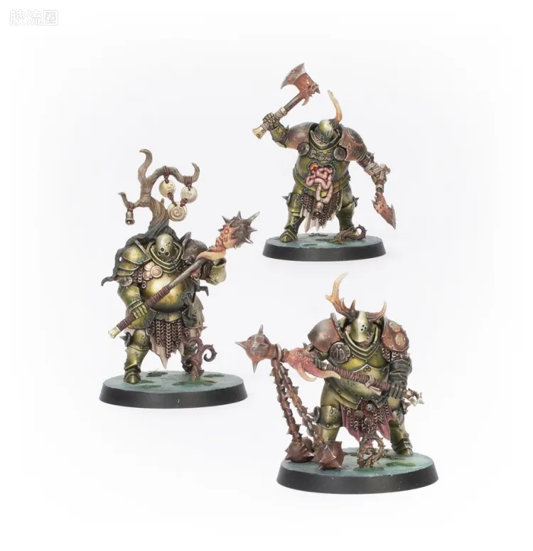 战锤：西格玛时代 Warhammer：Age of Sigmar Maggotkin of Nurgle 纳垢蛆裔 4版 暗水传奇 疫病圣卫